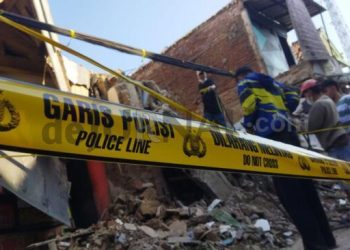 Nenek Maya Dievakuasi Beberapa Menit Sebelum Rumah di Sukamenak Margahayu itu Ambruk