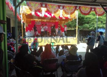 Semarak Peringati HUT RI ke 79, Pemdes Babakan Bersama TP-PKK Desa Gelar Senam Bedas