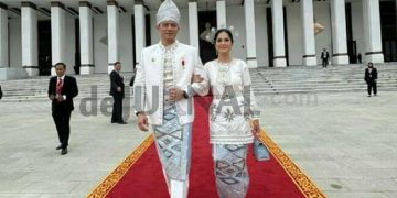 Menteri AHY Ikuti Apel Kehormatan dan Renungan Suci di Taman Kusuma Bangsa IKN