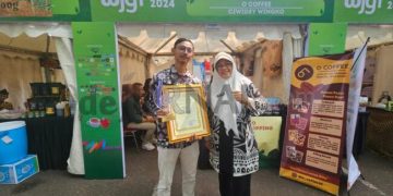 Petani Kopi Asal Kabupaten Bandung, Syahdan Al Haq  Juara 1 Anugerah Perkebunan Jabar