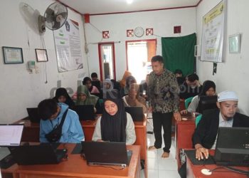 Tingkatka Mutu Pendidikan, PKBM LPMD Cijalingan Laksanakan ANBK