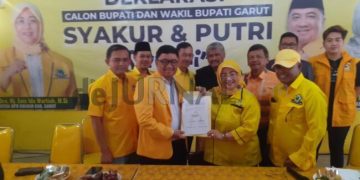 Partai Golkar Deklarasikan Syakur – Putri Sebagai Pasangan Calon Bupati dan Wakil Bupati Garut