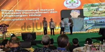 Raih Adi Niti 2024 Kepala DPRKPLH Ciamis, Komitmen Tingkatkan Pelayanan