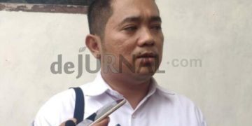 Foto:iat/Koordiv Penanganan Pelanggaran Data dan Infomasi Bawaslu Kabupaten Ciamis, Samsul Maarif saat di wawancara terkait kampanye pilkada 2024