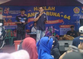 Foto: Cawabup Yana D Putra Hadiri Acara Jalan Santai Karang Taruna Ciamis