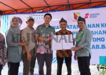 Setelah 26 Tahun Dibangun PSU  Perumahan Soreang Indah Diserahterimakan, Target Bupati 100 PSU Tahun Ini