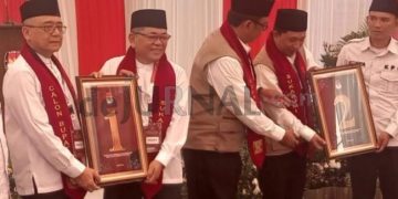 Dua Paslon Bupati dan Wakil Bupati Sukabumi Resmi Dapatkan Nomer Urut