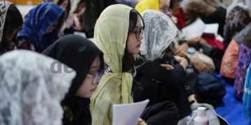 Foto:Ist/Sebanyak 114 Siswa Santo Yakobus Mengikuti Kuliah Subuh di Pondok Pesantren Darussalam, Senin 28/10/2024)