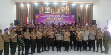 Foto: Foto Bersama DPK IARMI Ciamis seusai Resmi Dilantik Oleh PJ. Bupati Ciamis Engkus Sutisna