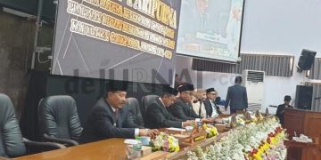 Setelah Resmi Jadi Ketua DPRD Garut, Ini Pidato Pertama Aris Munandar Pasca Pelantikan