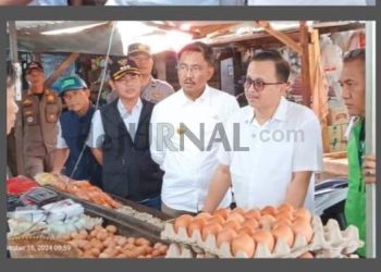 Pjs Bupati Bandung Monitoring Pasar Baleendah, Soroti Pengolahan Sampah dan Harga-harga Bahan Pokok