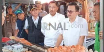 Pjs Bupati Bandung Monitoring Pasar Baleendah, Soroti Pengolahan Sampah dan Harga-harga Bahan Pokok