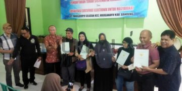 Ratusan Warga Desa Margahayu Selatan Hari Ini Terima Sertifikat PTSL