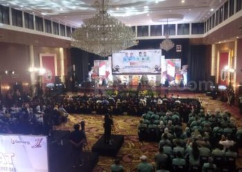 Sempat Terjadi Insiden Kecil, Debat Pertama Calon Bupati-Wakil Bupati Bandung Keamanan Ketat
