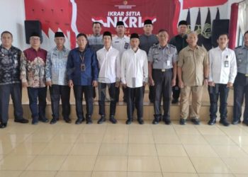 Polres Purwakarta Hadiri Ikrar NKRI Napiter Di Lapas Kelas IIB Purwakarta