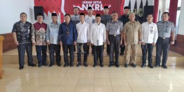 Polres Purwakarta Hadiri Ikrar NKRI Napiter Di Lapas Kelas IIB Purwakarta