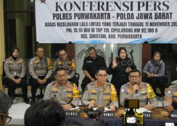 Polisi Tetapkan Sopir Truk Trailer Sebagai Tersangka Kasus Kecelakaan Beruntun Di Tol Cipularang KM 92