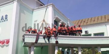 Foto : Ist/ Badan Penanggulangan Bencana Daerah (BPBD) Kabupaten Ciamis menggelar Bimbingan Teknis (Bimtek) Tanggap Darurat Bencana bagi Organisasi Kemasyarakatan (Ormas) Keagamaan di Asrama Haji Islamic Center Ciamis pada Rabu (20/11/2024).