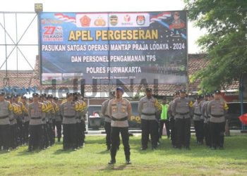 Polres Purwakarta Kerahkan 585 Personel Untuk Pengamanan Pilkada 2024