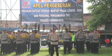 Polres Purwakarta Kerahkan 585 Personel Untuk Pengamanan Pilkada 2024