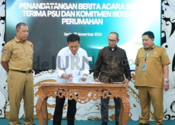 Terima 10 PSU, Bupati Dadang Supriatna Segera Bangun Jalan dan Fasilitas Perumahan