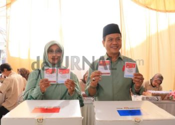 Quick Count LSI Denny JA:  Dadang Supriatna-Ali Syakieb 65,52%, Sahrul-Gungun 34,48%