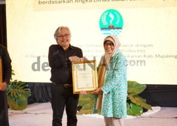 Kabupaten Bandung Raih Penghargaan Produktivitas Padi Tertinggi di Jawa Barat Tahun 2024