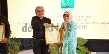 Kabupaten Bandung Raih Penghargaan Produktivitas Padi Tertinggi di Jawa Barat Tahun 2024