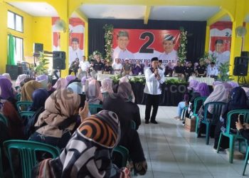 Foto: Pasangan Calon Bupati Wakil Bupati Herdiat- Yana Gelar Konsolidasi Di Baregbeg Jumat (08/11/2024)