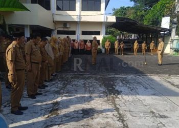 Foto: Pj. Bupati Ciamis Budi Waluya Pimpin Upacara Peringatan Hari Kesehatan Nasional Ke-60 Di Halaman Kantor Dinkes Ciamis . Selasa (12/11/2024)