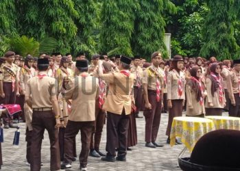 Foto : Kwarcab Ciamis Lantik Dan Kukuhkan 600 Pramuka Garuda Serta 129 Pembina Gugus Depan Sabtu (16/11/2024)