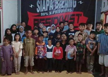 Foto : Ist/Residivis Yang tergabung Di YAIR Salurkan Bantuan Kepada 42 Anak Yatim Sabtu (30/11/2024)