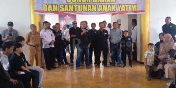 Foto : Komunitas Doervoer kembali gelar Donor Darah dan Santunan Anak Yatim di Keraton Selagangga Selasa (03/12/2024)