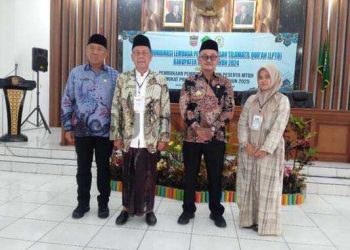 Foto : LPTQ Kabupaten Ciamis mengadakan Rakor sekaligus Pembukaan Pembinaan Calon Peserta MTQH Tingkat Provinsi Jawa Barat Tahun 2025 di gedung PKK Ciamis. Kamis (12/12/2024).