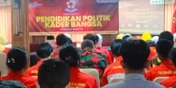 Foto : Dewan Pimpinan Daerah (Depidar) Sentral Organisasi Karyawan Swadiri Indonesia (SOKSI) Wilayah IX Jawa Barat, menggelar Pendidikan Politik Dikpol Kader Bangsa (P2KB) Tingkat Madya di Aula Hotel Priangan, Ciamis, Jawa Barat, Kamis (26/12/2024).