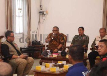 BNPB Gelar Rakor Penanganan Percepatn Penanganan Terpadu dan Sistematis Bencana Sukabumi