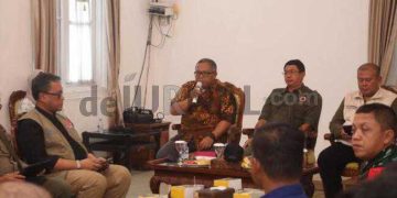 BNPB Gelar Rakor Penanganan Percepatn Penanganan Terpadu dan Sistematis Bencana Sukabumi