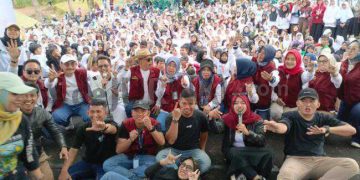 Ribuan Peserta Meriahkan  Jambore Literasi SD Leksam Bedas  2024 di Ciwidey,  Dr. H. Marlan: Dorong Tingkatkan Indeks Membaca di Kabupaten Bandung