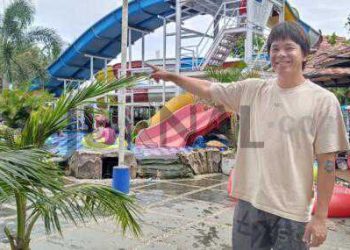 Libur Nàtaru ke Victory Waterpark Soreang, Kolam Ombak Jadi Andalan Aktif Tiap Setengah Jam Selang Kolam Busa