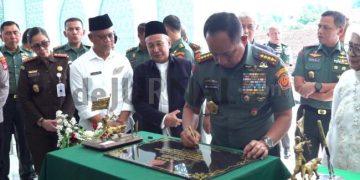 Panglima TNI Resmikan Masjid Al-Jihan di Sucinaraja Garut