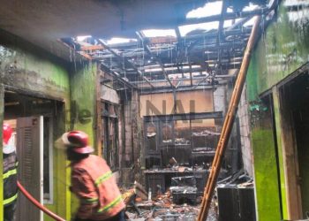 Korsleting Listrik Diduga Jadi Penyebab Kebakaran Rumah Milik Sudirman