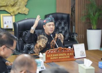 Kurangi  Beban APBD Bupati Bandung Bangun Infrastruktur PJU dengan Skema KPBU