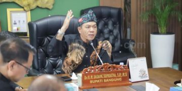 Kurangi  Beban APBD Bupati Bandung Bangun Infrastruktur PJU dengan Skema KPBU