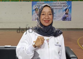 Anggota DPRD Kabupaten Bandung, Hj.Titik Kartika Farrahdiba, S.Pd.I Bangga POR DPRD Bisa Digelar