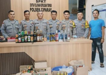 Polsek Ciparay Polresta Bandung Respon Cepat Pengaduan Masyarakat Atas Peredaran Miras