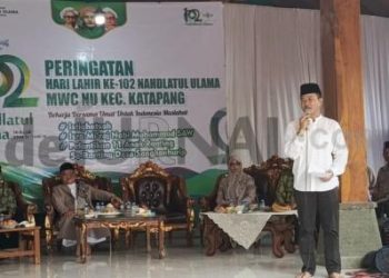 Hadiri Peringatan Harlah ke 102 NU Tingkat  MWC Katapang,  Bupati Bandung :  Jadikan Harlah Sebagai  Momentum Evaluasi