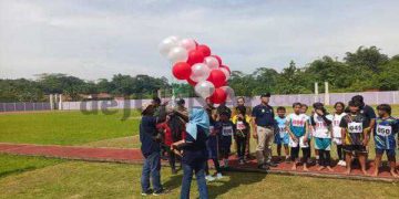 Sekda Ciamis Buka O2SN Tingkat SD di Stadion Linggabuana