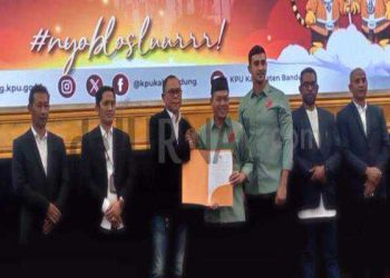 Rapat Pleno KPU Resmi Tetapkan Dadang Supriatna-Ali Syakieb Sebagai Bupati dan Wabup Bandung Terpilih