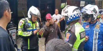 Aksi Heroik Anggota Sat Lantas Polres Purwakarta Berhasil Gagalkan Aksi Pencurian Motor