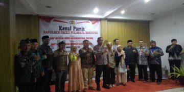 Pisah Sambut Kapolsek Pacet Polresta Bandung AKP Hendri Noki Rukmansyah SH.MM, Kepada AKP Asep Mulia Warga Santosa, SH